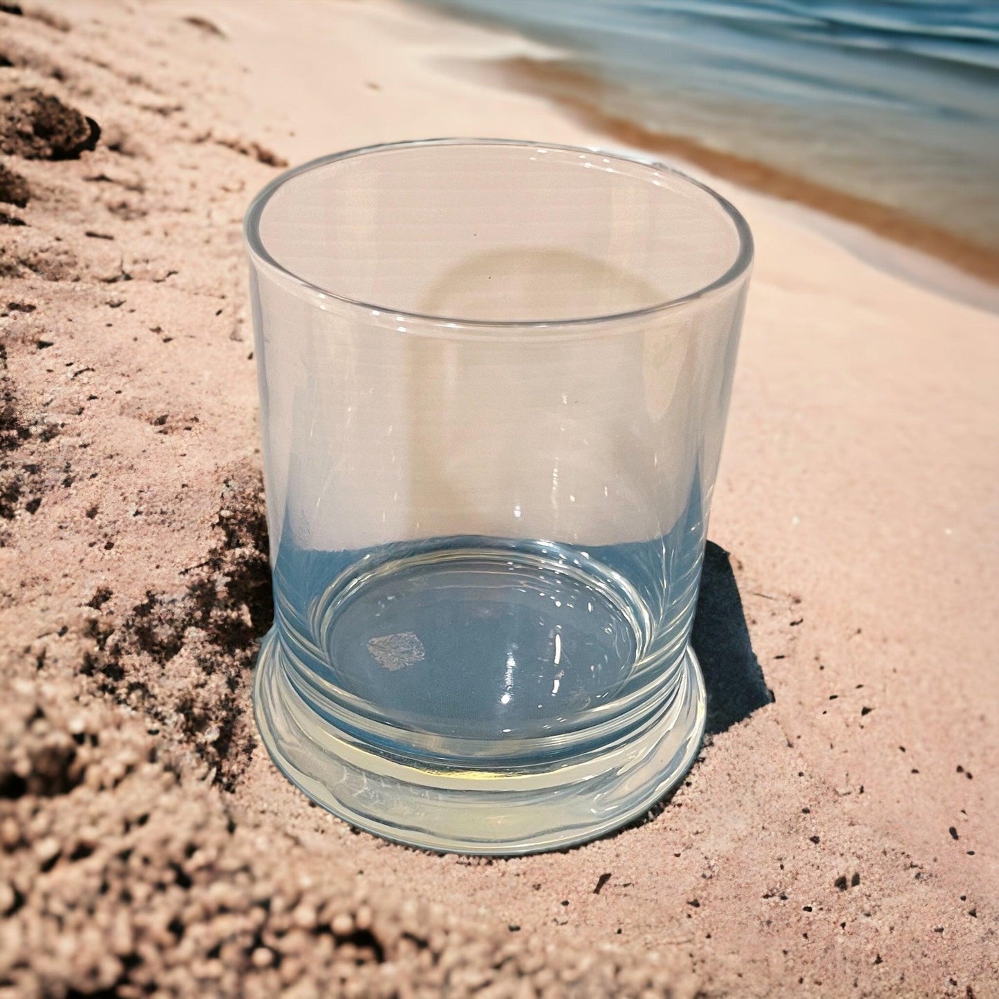 Beach Walk 12oz Glass Tumbler Soy/Paraffin Blend