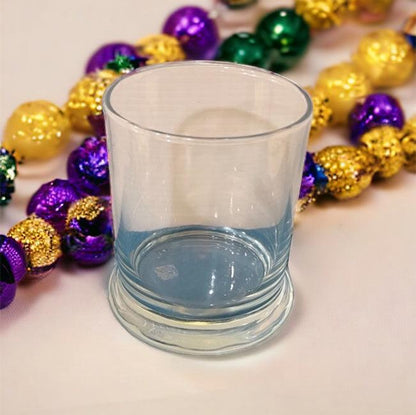 King Cake 12oz Glass Tumbler Soy/Paraffin Blend